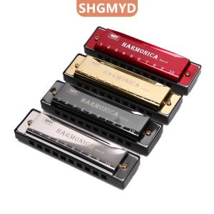 [COD] SHGMYD SPORTS 10หลุม Harmonica ปากอวัยวะปริศนาเครื่องดนตรีเริ่มต้นการสอน