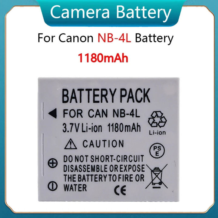 NB-4L NB 4L Ersatz Akku Für Canon IXUS 50 55 60 65... – Vicedeal