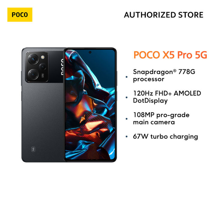 Global Version POCO X5 Pro 5G Smartphone 128GB/256GB Snapdragon 778G 120Hz  Flow AMOLED DotDisplay 108MP 67W NFC