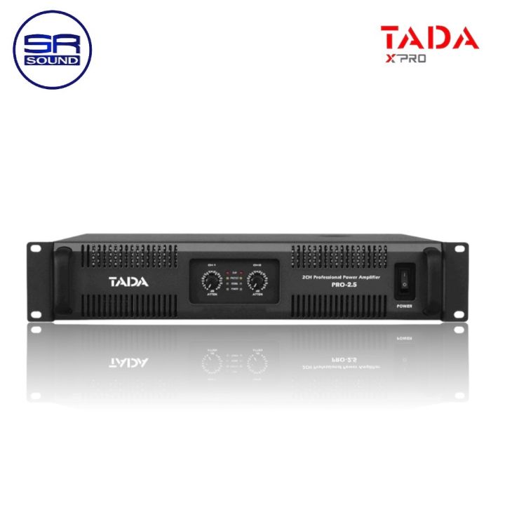 Tada D TADA PRO2.5 เพาเวอร์แอมป์ 2CH Class D ราคาประหยัด PRO 2.5 PRO-2.5 ...