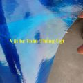 ( Khổ rộng 1m2 x dày 8 zem) Tấm tôn nhựa lấy sáng màu xanh che nắng mưa, tôn nhựa phẳng che mái nhà. 