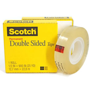Scotch Double Sided Tape 665Transparent Double Faced Adhesive12.7mm*22.8m/roll