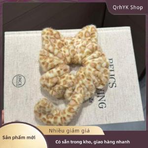 Hàng có sẵn✨ Dễ Thương Sang Trọng Mèo Con Tóc Tie Ngọt Ngào Phim Hoạt Hình Của Mèo Đuôi Scrunchies Tóc Sợi Dây Thừng Trở Lại Của Đầu Headband Tóc Phụ Kiện Quà Tặng