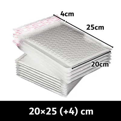 100pcs Bubble Mailer Packaging Envelope Ready Stock Fast Delivery Malaysia Self Seal Bubble Envelope Lightweight Waterproof Packaging Courier Bag