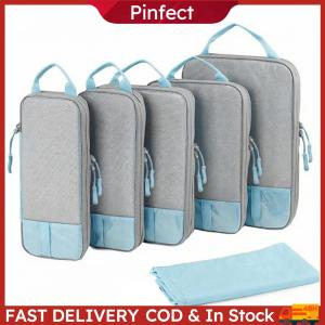Versatile Digital Travel Bag with 6 Compression Pouches for Organized Packing and Travel Ease