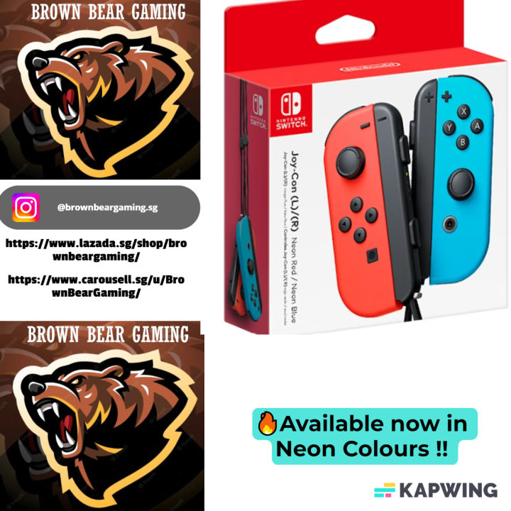 JoyCon Controllers // NINTENDO SWITCH / OLED / GEN 2 / NEON