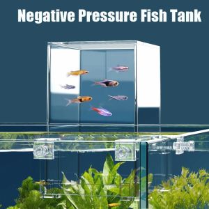 Negative Pressure Fish Tank Ecological Tank Landscaping Aquarium Decoration Water Auto Refill Fish Breeding Box
