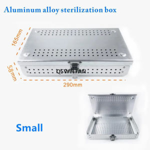 KITA 1pcs Sterilization Tray Disinfection Case Aluminium Alloy Surgical Instruments