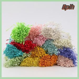 [Epih] 400Pcs Mini Flower Stamen Artificial Pistil Double Heads DIY Floral Craft For Wedding Decor Needlework Scrapbooking