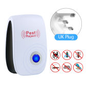 【🇲🇾3 Pin Plug】Pest Reject Ultrasonic Intelligent Repeller Anti Mosquito Mouse Pest Control Rejector Home Insect Killer