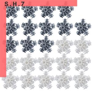 12/24 PCS Snowflake Laundry Ball Kit Silicone Cleaning Clothes Lint Remover Reusable Anti-Winding Washing Machine Tools