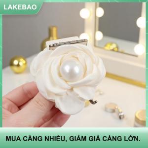 【LAKEBAO】 Thanh Lịch Hoa Hồng Móng Vuốt Tóc Cho Phụ Nữ Cô Gái Ngọt Ngào Tóc Trang Trí Trở Lại Đầu Hoa Tóc Clip Kẹp Tóc Thời Trang Phụ Kiện Tóc