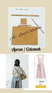 pola instan / pola jiplak APRON / CELEMEK