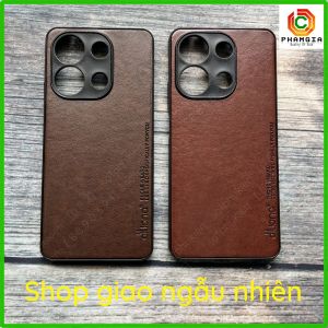 Ốp lưng da Xiaomi Note 13 4G/ Note 13 pro 4G dẻo da cao cấp bảo vệ cam bền đẹp
