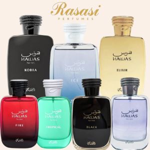 Original RASASI HAWAS Perfume Collection - Hawas lce /Fire/Him/ Perfume