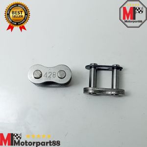 10pcs SAMBUNGAN RANTAI 428 HARGA UNTUK 10 BIJI