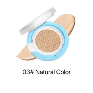 M380 lameila คุชชั่น ตลับฟ้า ปกปิด คุมมัน ผิวธรรมชาติ เรียบเนียน กันน้ำ กันเหงื่อ