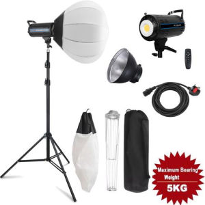 150W Photography LED Video Light With 2.8m Three Tripod Soft light box Kits Adjustable Brightness CRI93+ TLCI95+with Reflector for Studio Video Record