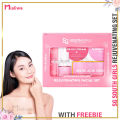 SG South Girls Skin Expert Rejuvenating Facial Set W/ Serum, Pampaputi Whitening Moisturizing Exfoliating Beauty Skin Care, Kojic Soap Renewal Toner Sunblock Sunscreen Moisturizer Night Cream Acne Pimple Pekas Melasma Hydrating Skincare For Men & Women. 