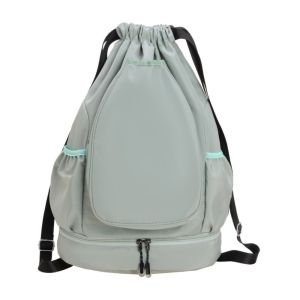 ZM10Q Large Capacity Tennis Racket Backpack with Shoes Pocket 2 Rackets Badminton Sports Bag Professional Waterproof Basketball Backpack Bag Travel