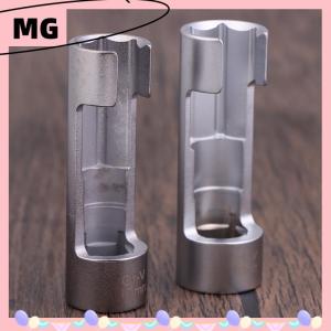 【Magical House】[ New Hot Fashion] 17 19mmDiesel Fuel Injector Pipe Hexagonal Opening Removal Sleeve Oxygen Sensor Wrench Pipe Sleeve Workshop Equipment Hand Tools