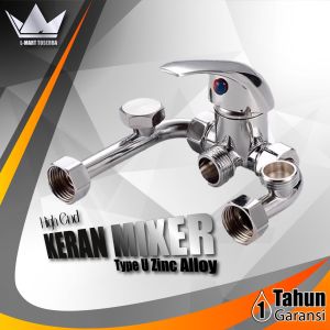 Keran/Kran Mixer Air Panas Dingin Body Only Type U