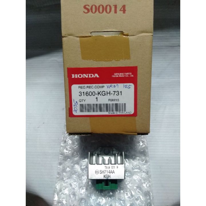 GENUINE RECTIFIER REGULATOR ORIGINAL XRM 125 CARB 31600-KGH-731 | Lazada PH