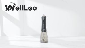 Water Flosser for Teeth 300ML Cordless Oral Irrigator Rechargeable Dental Flosser Picks with 5 Modes 5 Jet TipsIPX7 Waterproof Teeth Cleaner for Braces Gum Care Home Travel Use