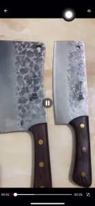 Bộ Dao Chặt Xương Thái Thịt Akatsuki Nhật Bản chất liệu thép không gỉ chuyện dụng cho nhà bếp