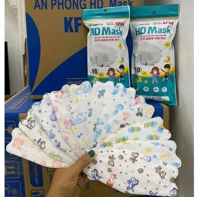 HCM combo thùng bịch 300 cái Khẩu trang trẻ em KF94 khẩu trang cho bé