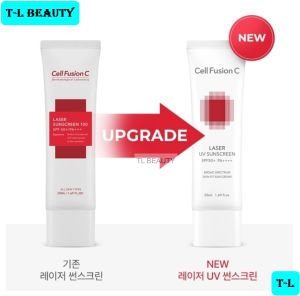 [TEM PHỤ + VAT] Kem Chống Nắng Cell Fusion C Laser UV SunScreen SPF50+ PA++++ 50ml (MÀU ĐỎ)