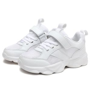 Childrens Fashion Sports Shoes Breathable Student Black School Walking Shoes Anti-skid Boys& Girls Casual Running Sneaker2026