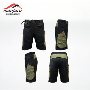 Manjaru Ride Men’s Cargo Shorts FATIGUE-LightweightBreathable & Quick-Dry Streetwear for Rainy Days