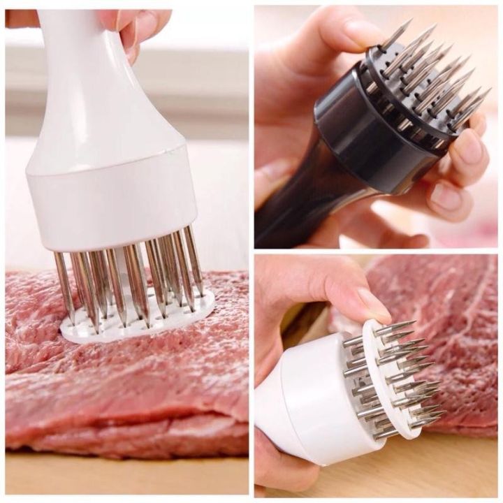 Dụng cụ xăm thịt, làm mềm thịt giúp gia vị thấm nhanh - Cây xăm da heo, xăm bì nhanh chóng, tiện dụng