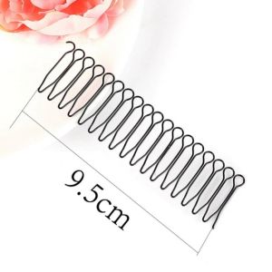 Professional Roll Black Curve Clip Pin Invisible Bang Fringe Hair Comb Hair Clips