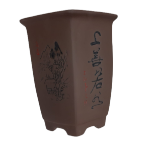 Dark Brown Colour Design Pot