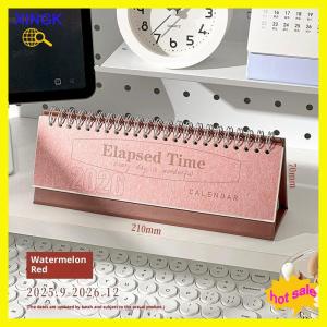 XINGK 2026 Korean Calendar Simple Fresh And Creative Desktop Decoration Plan Check In Notebook
