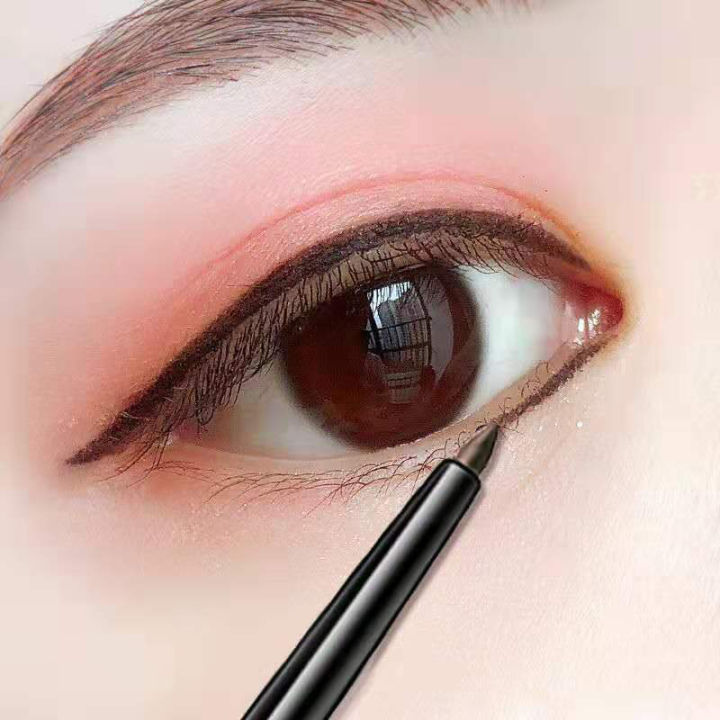 Sawu Eyeliner High Quality Waterproof Quick Drying Automatic Rotating Eyeliner Long Lasting Non 