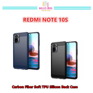 REDMI NOTE 10 (4G) / REDMI NOTE 10S Carbon Fiber Soft TPU Silicon Back Case