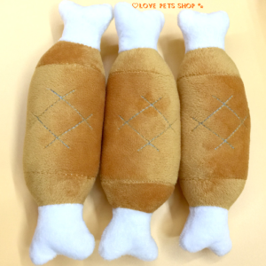 Đồ chơi hình các loài vật bằng bông có kèn kêu cho Chó Mèo (mẫu mới) - Love Pets Shop