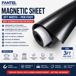 Magnetic Sheet 3ft width - per feet