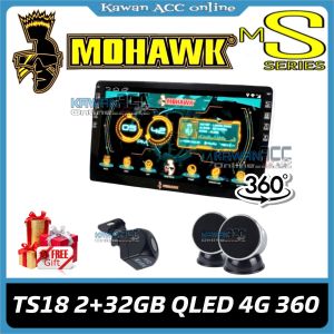MOHAWK Android Player MS-Series **Free AHD Camera*Speaker* 2+32GB QLED 4G 360 Camera 9/10 Car Android 10 TS18