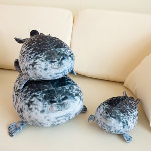 Creative Ocean Animal Seal Plush Toy Soft Stuffed Animal Pillow for Kids Sleeping Hugging Gift Mother and Baby Seal Doll