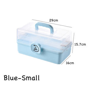 First Aid Box Tool Box /3 sizes / Multi-Purpose 3 tiers Storage Box / storage container / Stationary