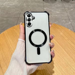 Casing Samsung galaxy A16 5G / A55 5G / A35 5G / A25 5G / A54 5G A34 / A06 Soft Case MagSafe magnet wireless plating Casing Cover