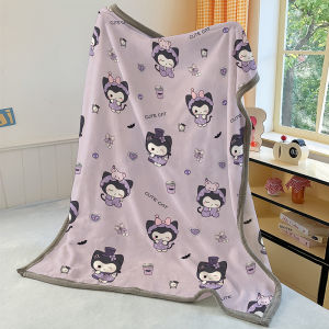 YANYANGTIAN Milk Plush Blanket Nap Shawl Sofa Blanket Student Dormitory Office Air Conditioning Small Blanket For Bed Machine Washable