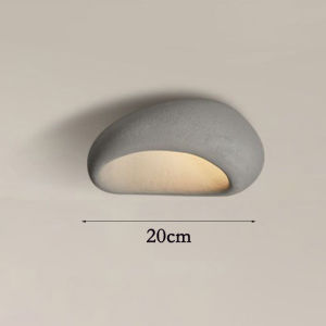 Modern Resin Ceiling LightJapanese Wabi-sabi Style Flush Mount Ceiling Light for Farmhouse Light Fixture Bedroom Hallway EntrywayFast shipping