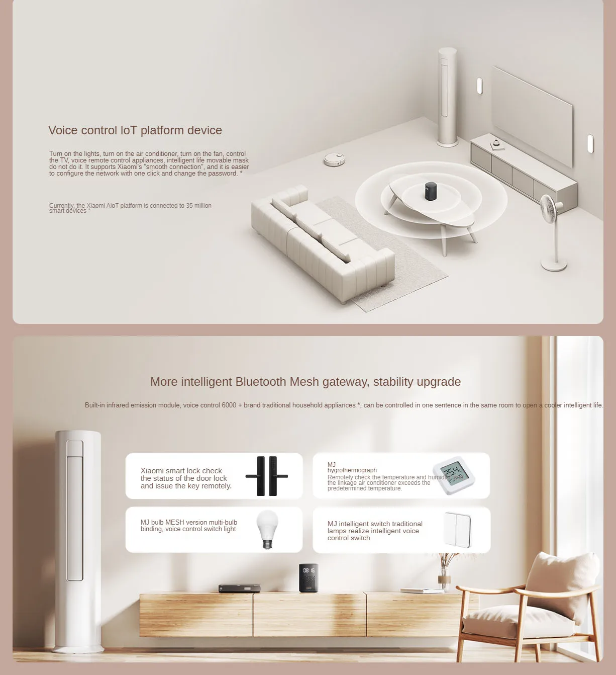 Gadgetoo Xiaomi Xiaoai Speaker Enhanced Edition With Led Digital Clock Ir Remote