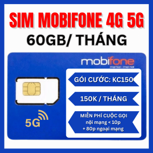 Sim 4G Mobifone Đăng Kí Các Gói Cước Mới NA70 NA90 NA120 KC90 KC120 KC150 Data Tốc Độ cao + Miễn Phí Gọi Nội Ngoại Mạng | FREESHIP - CHƯA KÍCH HOẠT.