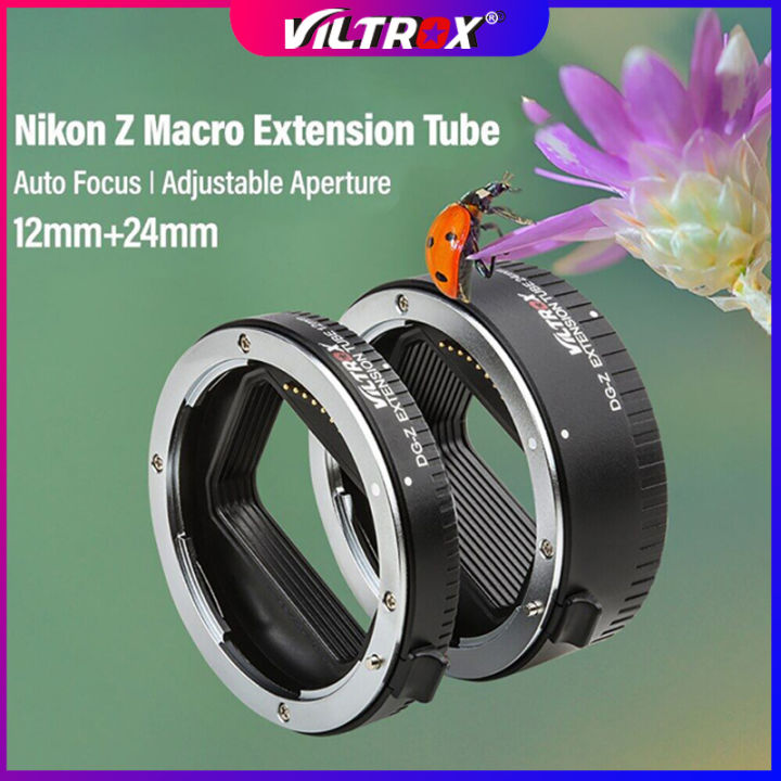 Viltrox DG-Z Nikon Z Auto Focus AF Macro Extension Tube Lens Adapter for  Nikon Z mount Camera Lens Z6 II Z7 Z50 Z7 II Z5 Z9 Zfc Lazada PH